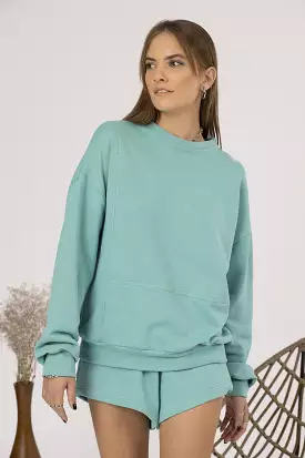 Mint Green Gia Sweatshirt - Shop Now!