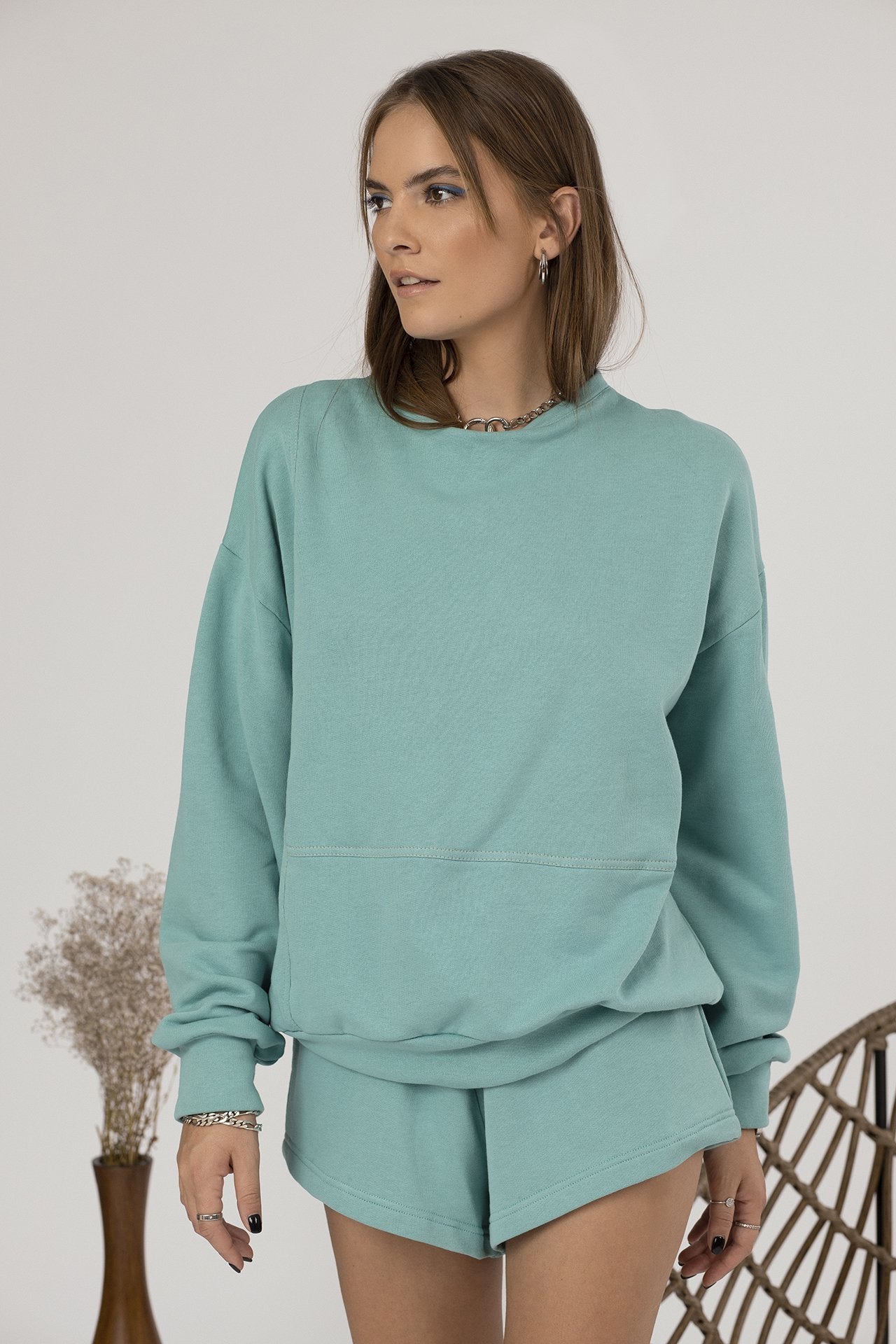 Mint Green Gia Sweatshirt - Shop Now!