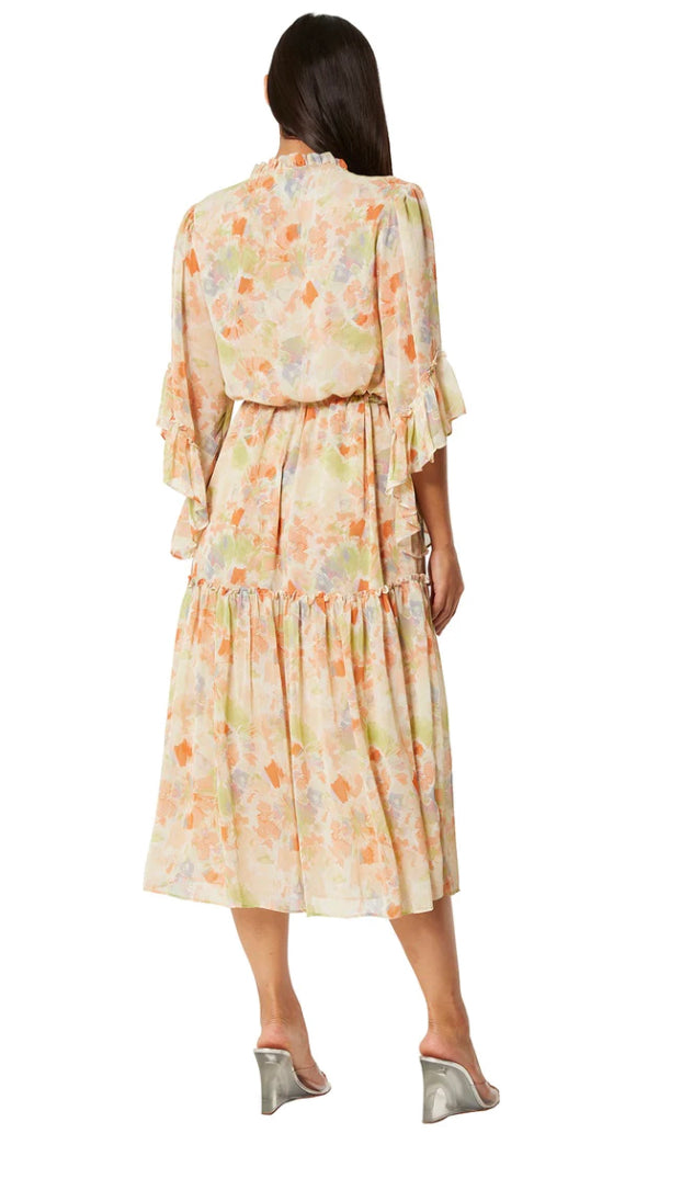 Misa Marcele Dress in Pastel Splash - Shop Now!