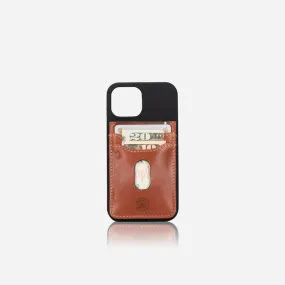 Mobile Phone Card Holder, Stick On - Tan