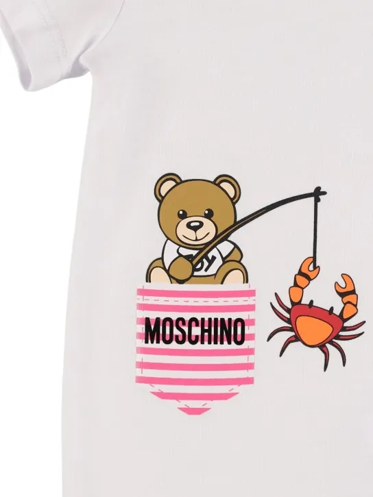 Moschino 2-Pack Cotton Jersey Rompers