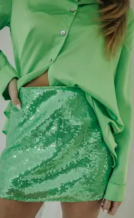 Mumu skort - bright green | Shop now