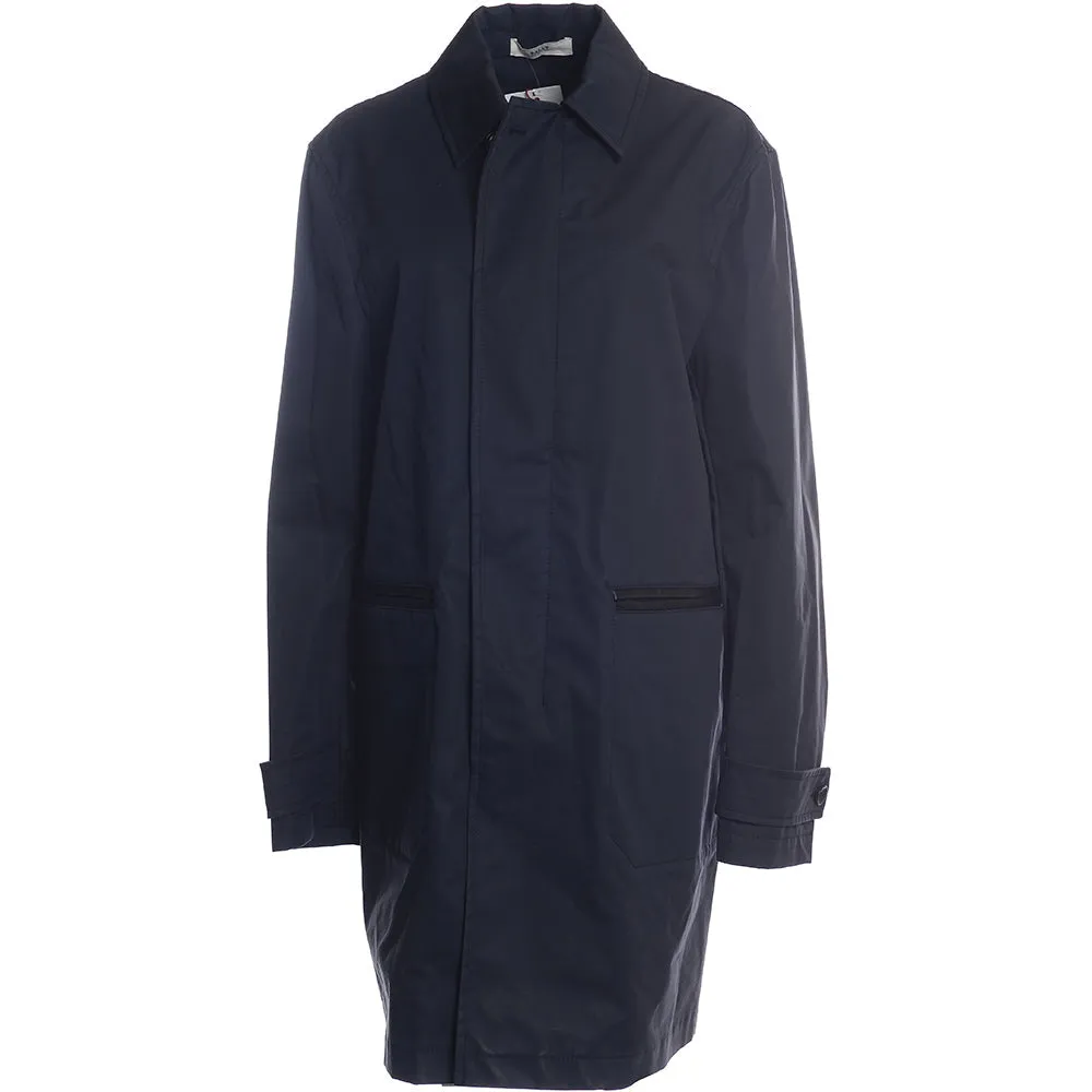 Navy Mens Coat by Bally