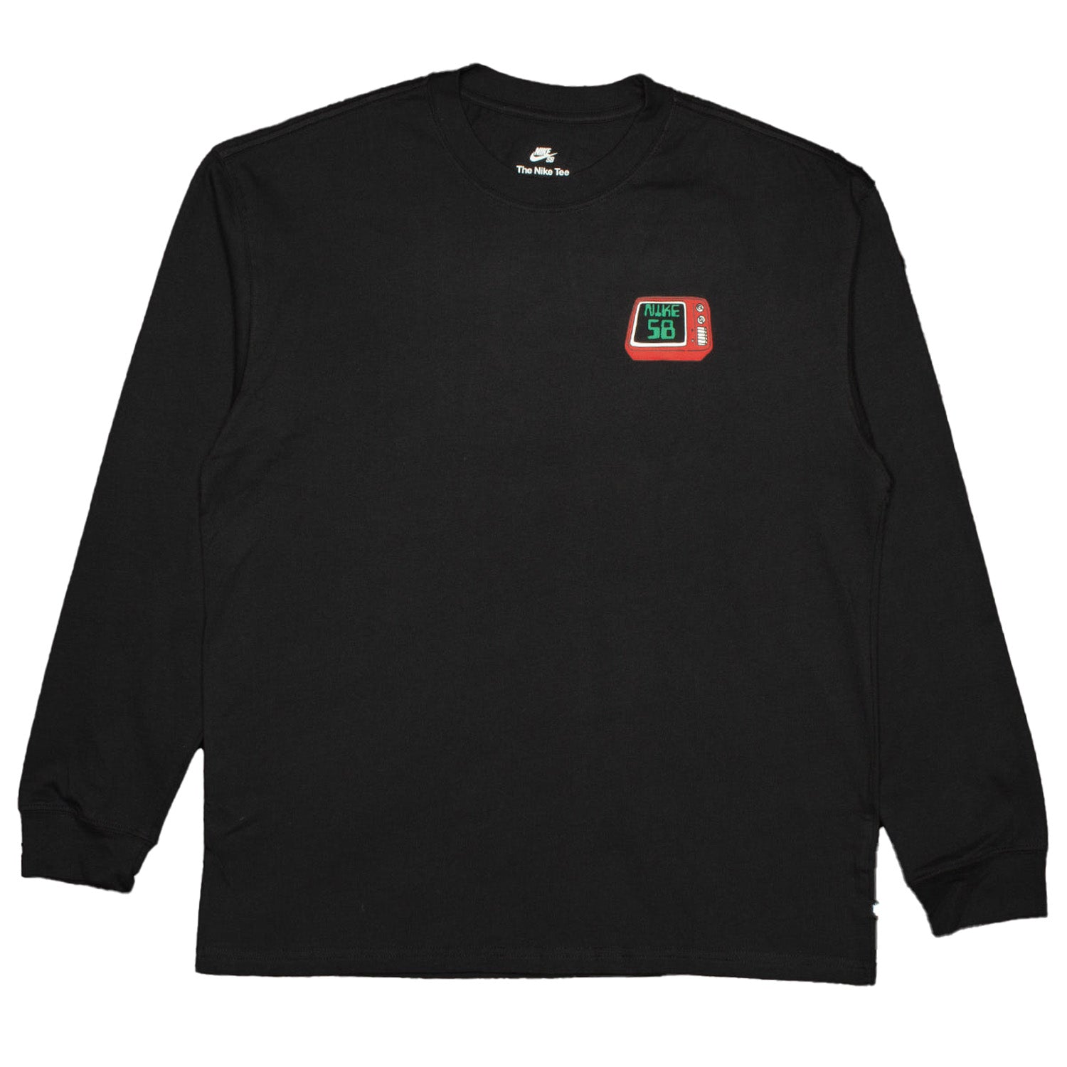 Nike SB M90 Black Long Sleeve T-Shirt Brainwash Design