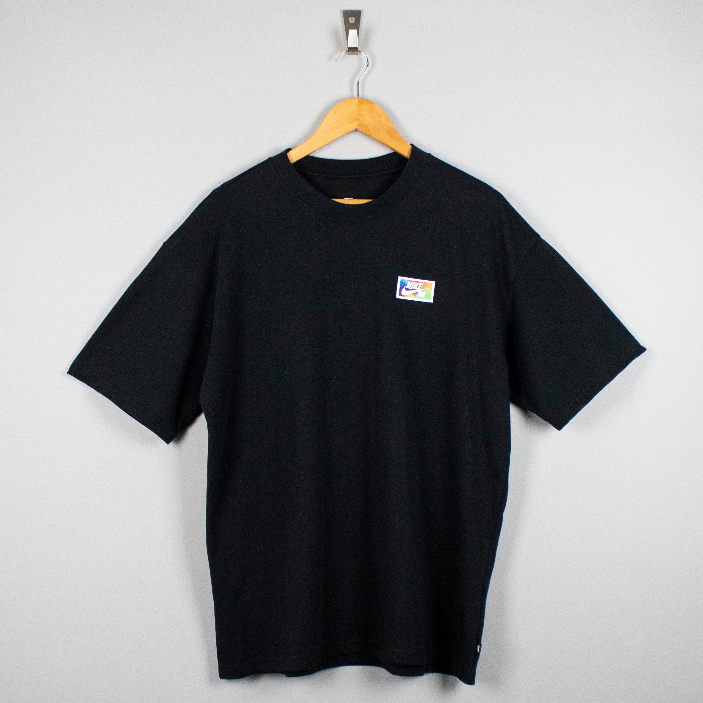 Nike SB Thumbprint T-Shirt in Black