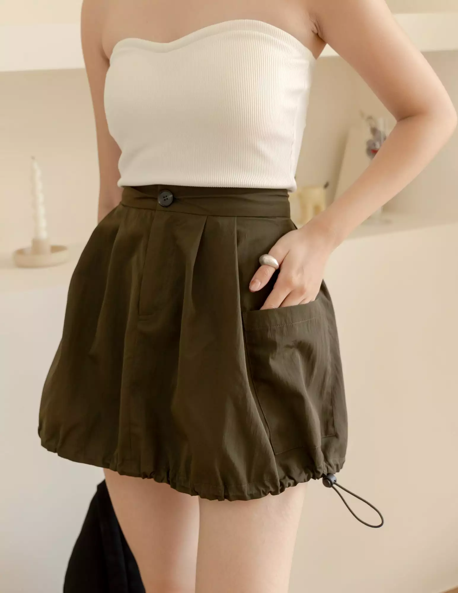 Olive Brenda Mini Skirt