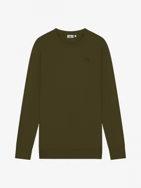 Olive Night Diamond Sweater