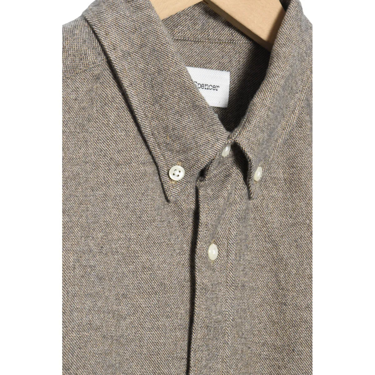 Oliver Spencer Brook Shirt - Rutherford beige