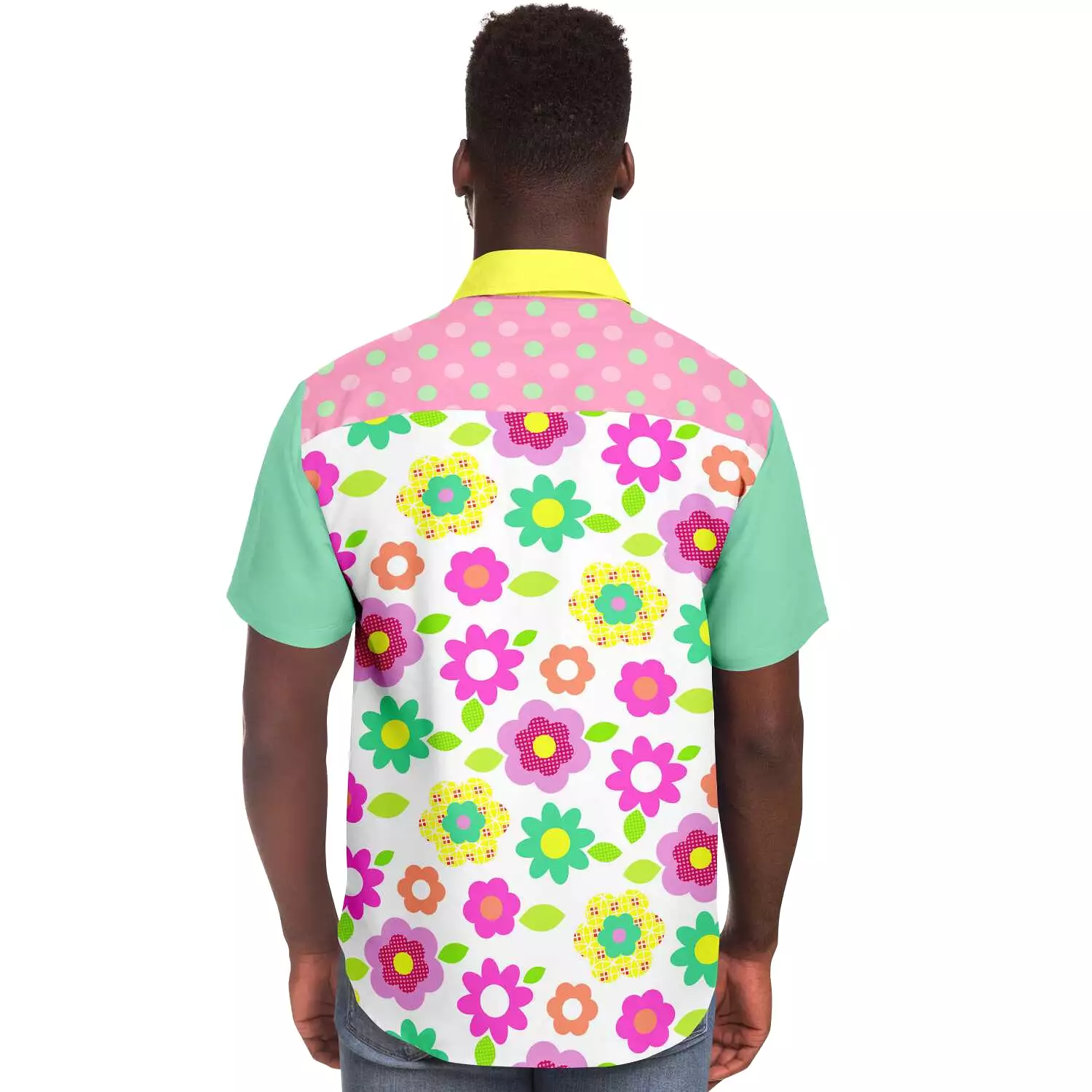 Short Sleeve Button Up Shirt - Oopsie Daisy Design