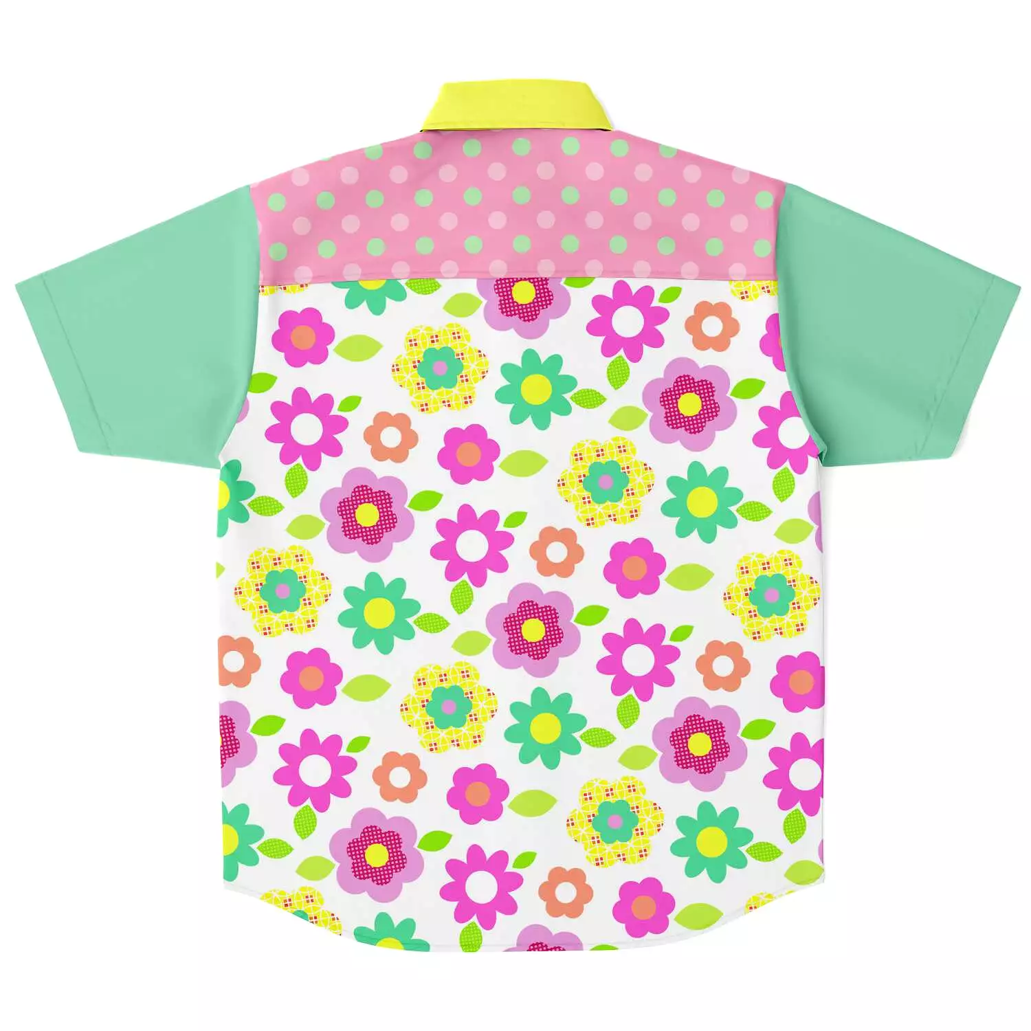 Short Sleeve Button Up Shirt - Oopsie Daisy Design