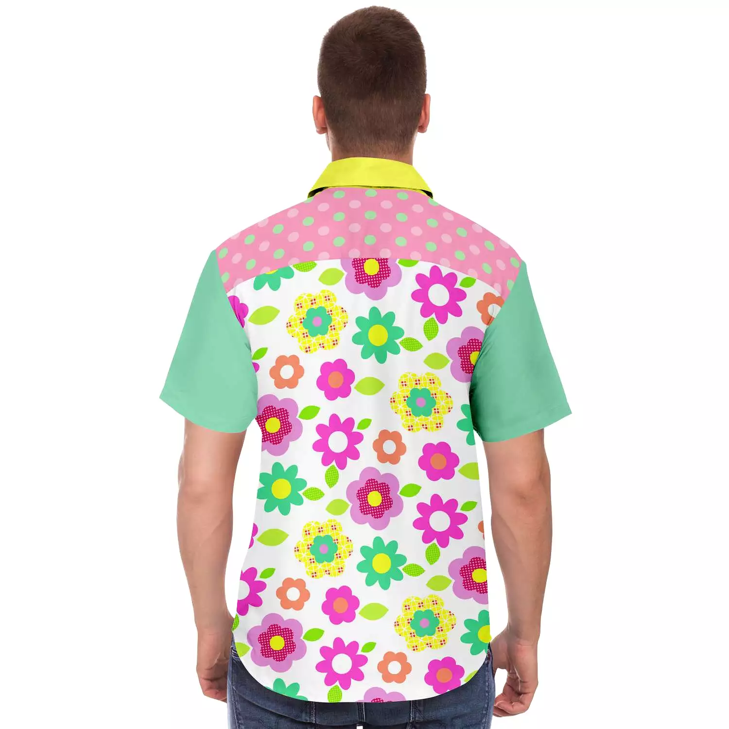 Short Sleeve Button Up Shirt - Oopsie Daisy Design