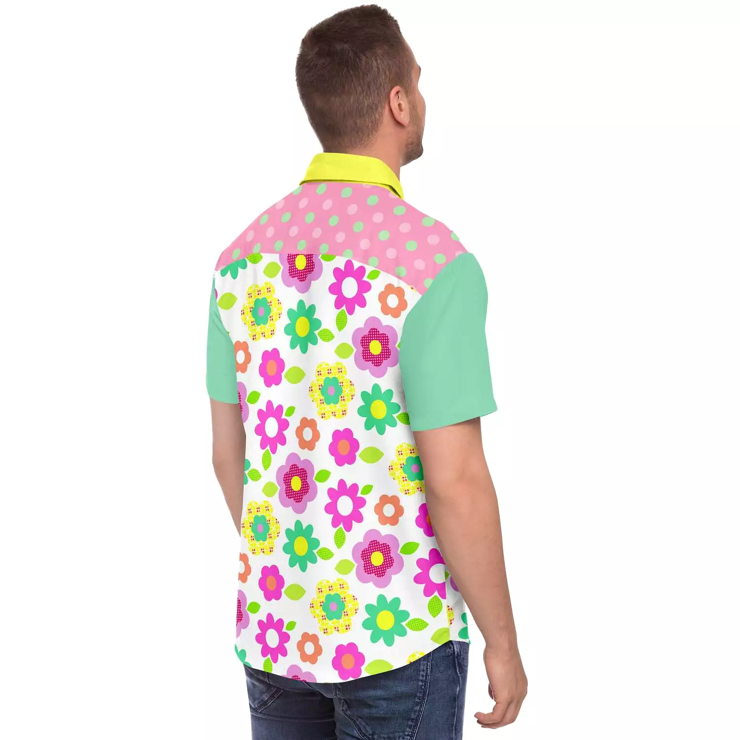 Short Sleeve Button Up Shirt - Oopsie Daisy Design