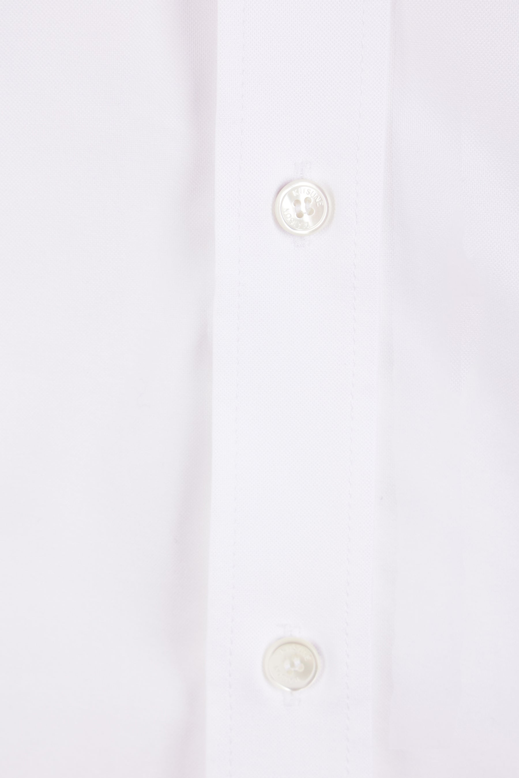 Oxford shirt with embroidered fox head logo