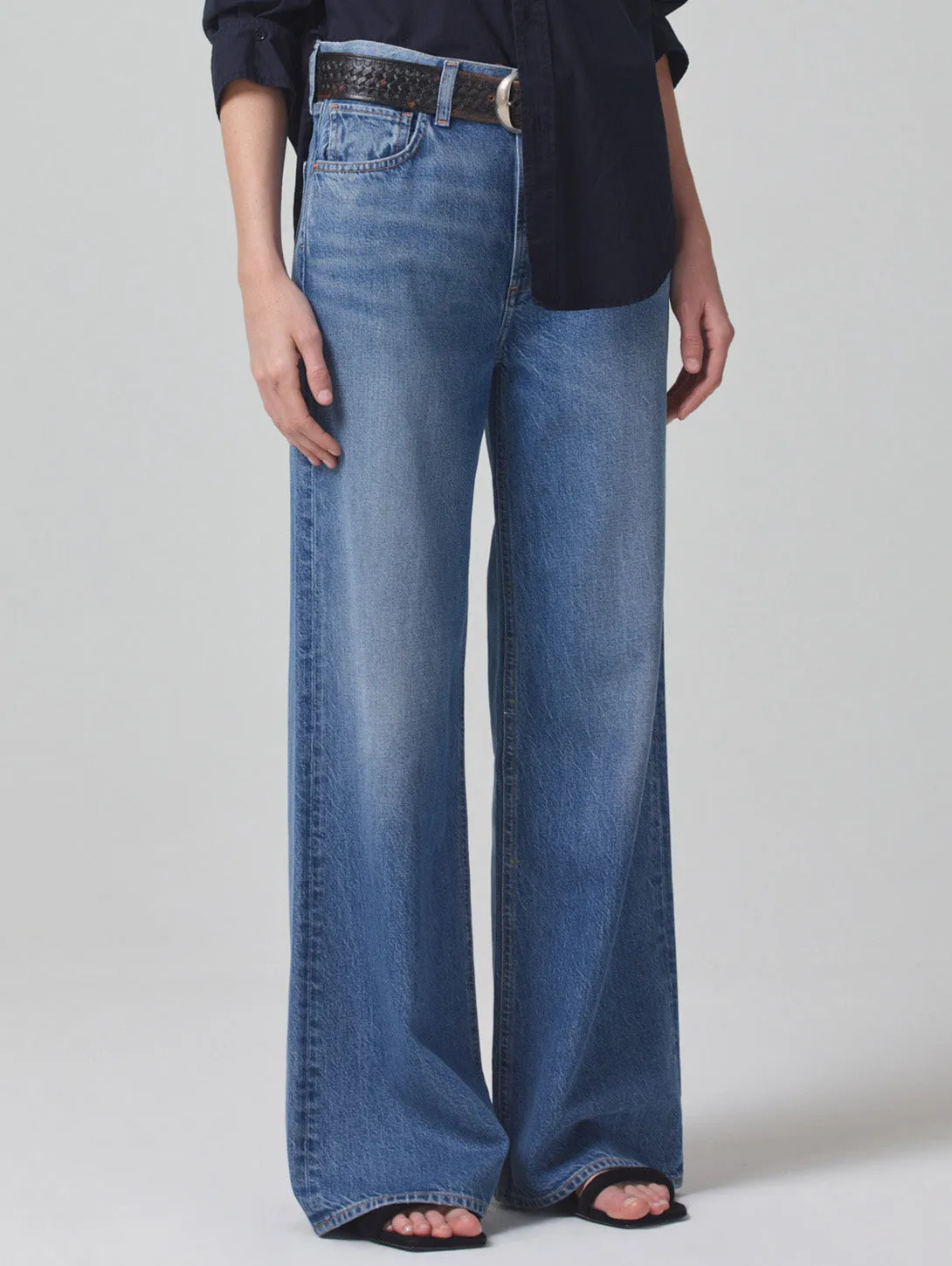 Paloma Baggy Jean - Siesta - Wide Leg Denim Pants