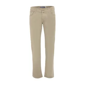 Cotton Sand Men's Slim Fit Nick Pants.