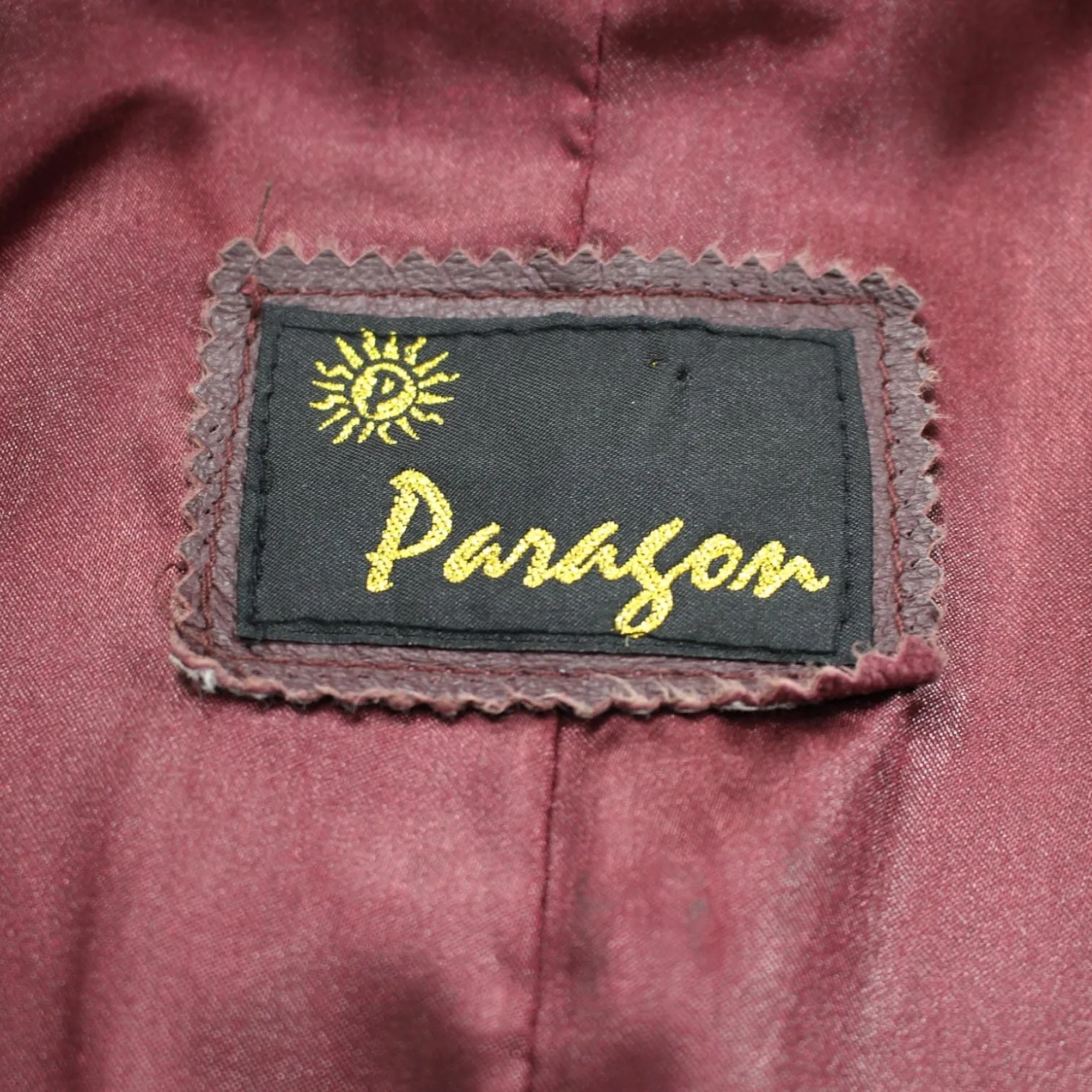 Paragon Maroon Full Length Leather Jacket