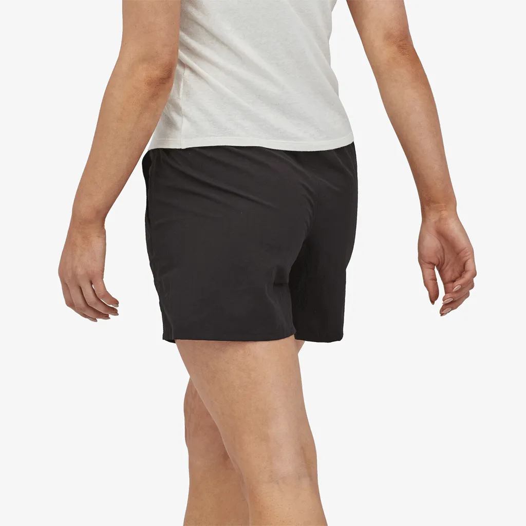 Patagonia Women's Black Baggies Shorts - 5 in.