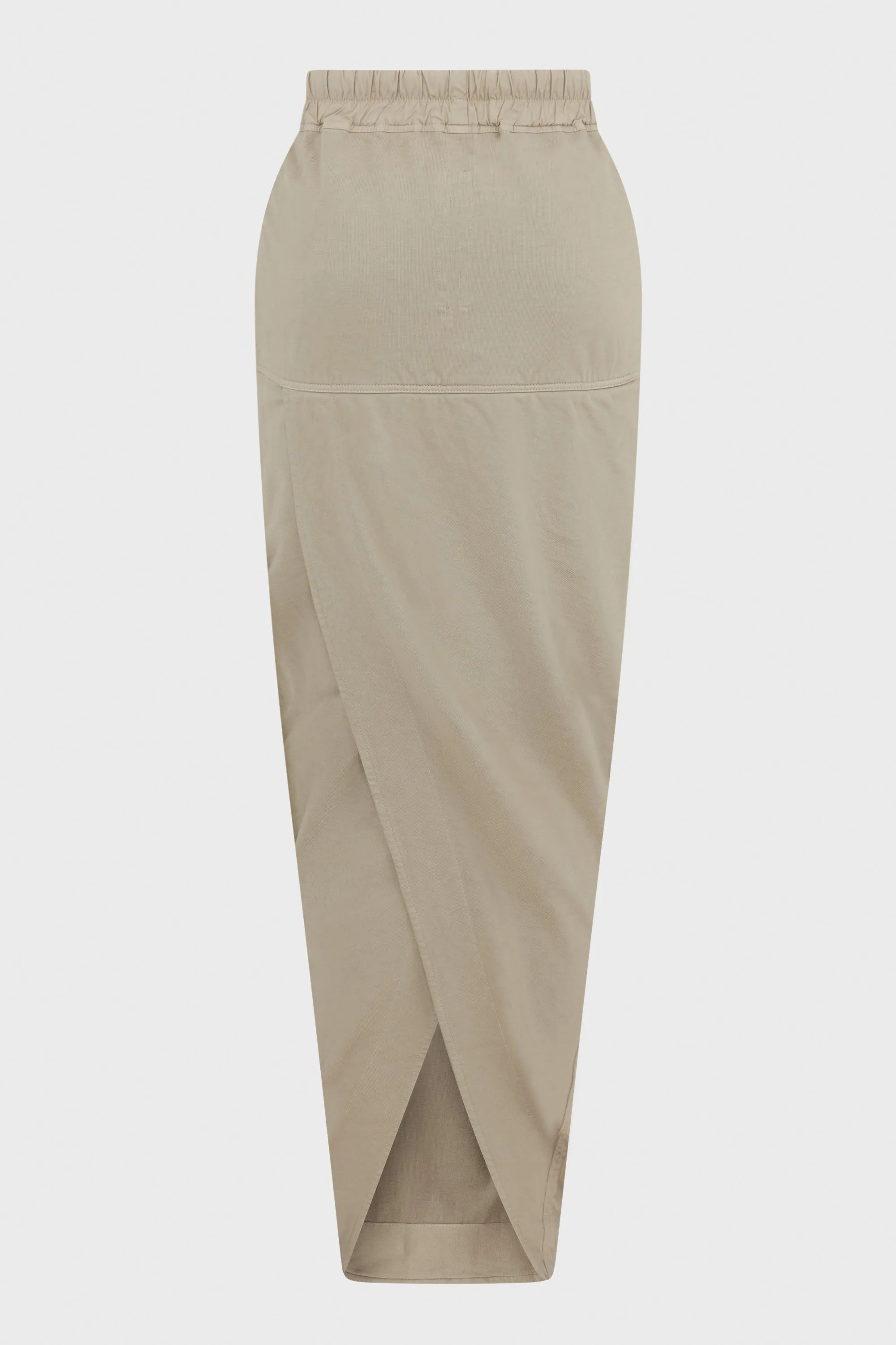 Pearl Jersey Pull-on Pillar Skirt