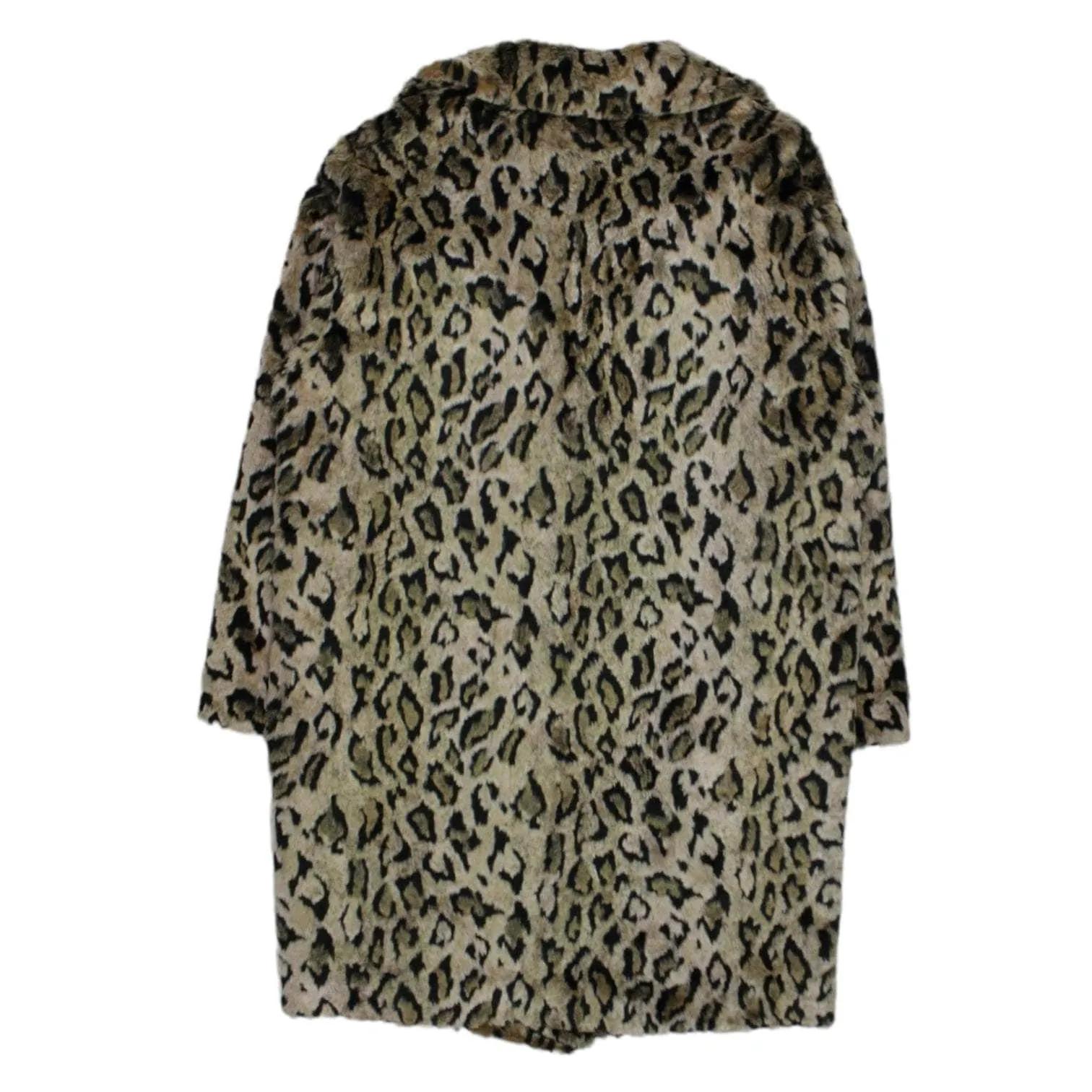 Per Una Cream Leopard Print Winter Coat