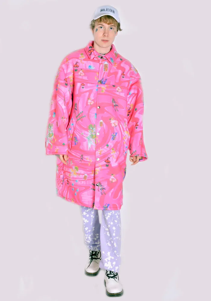 Pink Fairy Scuba Sweat Coat by Liberal Youth Ministry LYM01C101