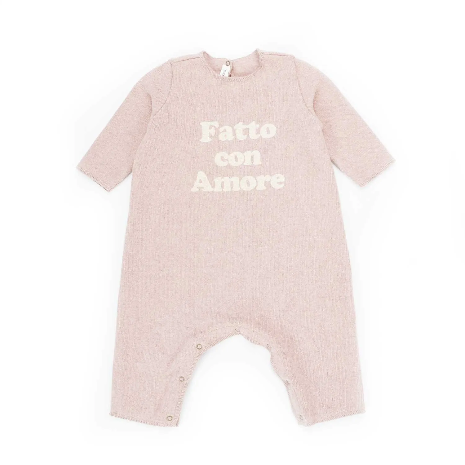 Pink Printed Romper for Baby Girl by Zhoe & Tobiah