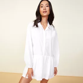 Poplin Shirt Dress