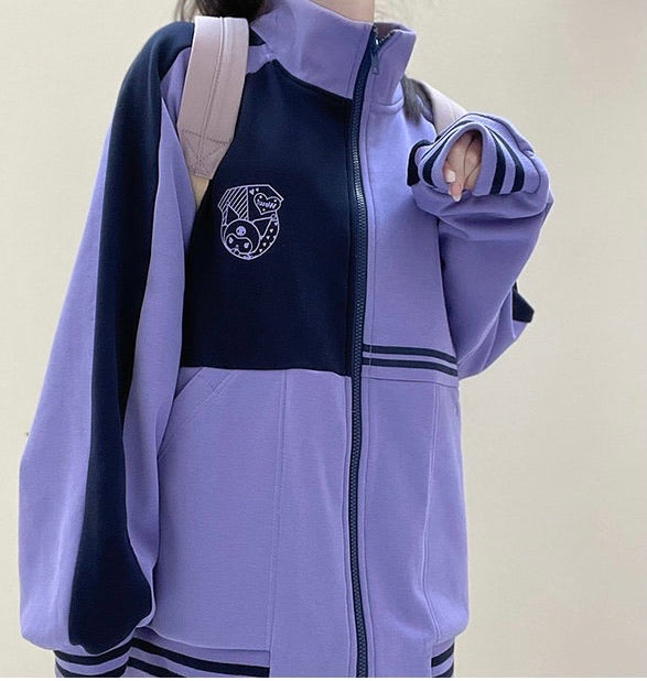 Pre-order Sanrio collaboration fleece jacket for sportswear