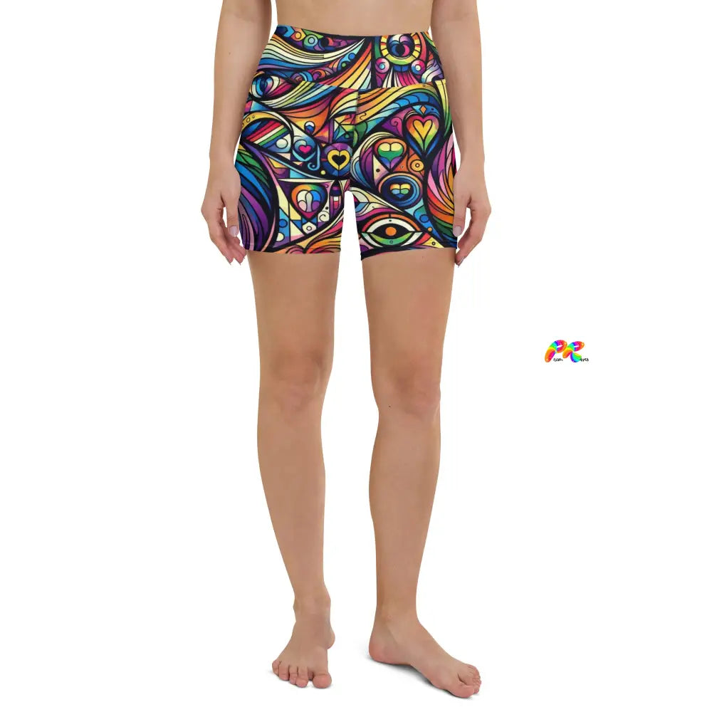 Pride Yoga Shorts