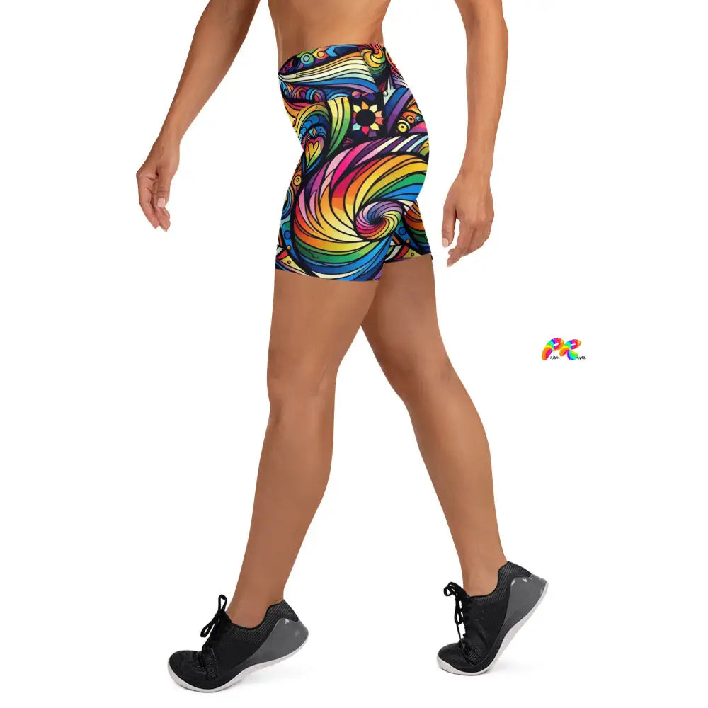 Pride Yoga Shorts