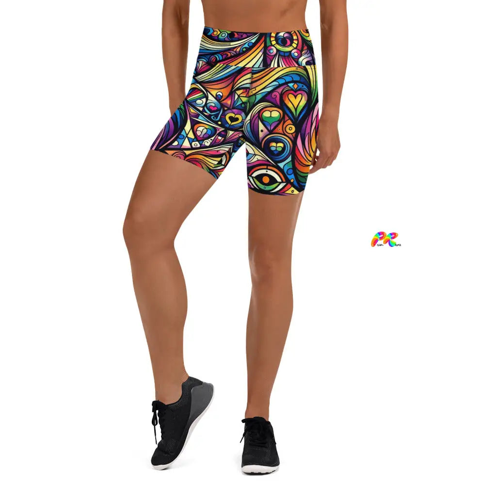 Pride Yoga Shorts