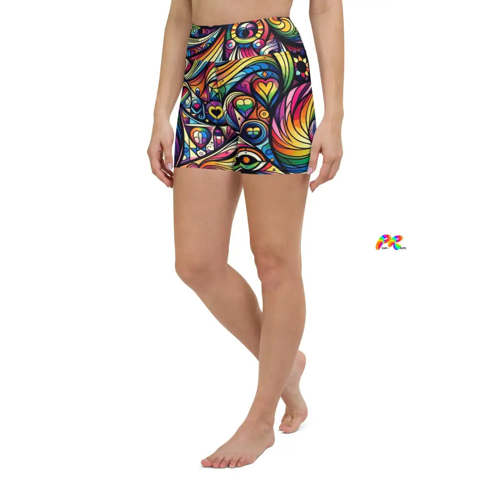 Pride Yoga Shorts