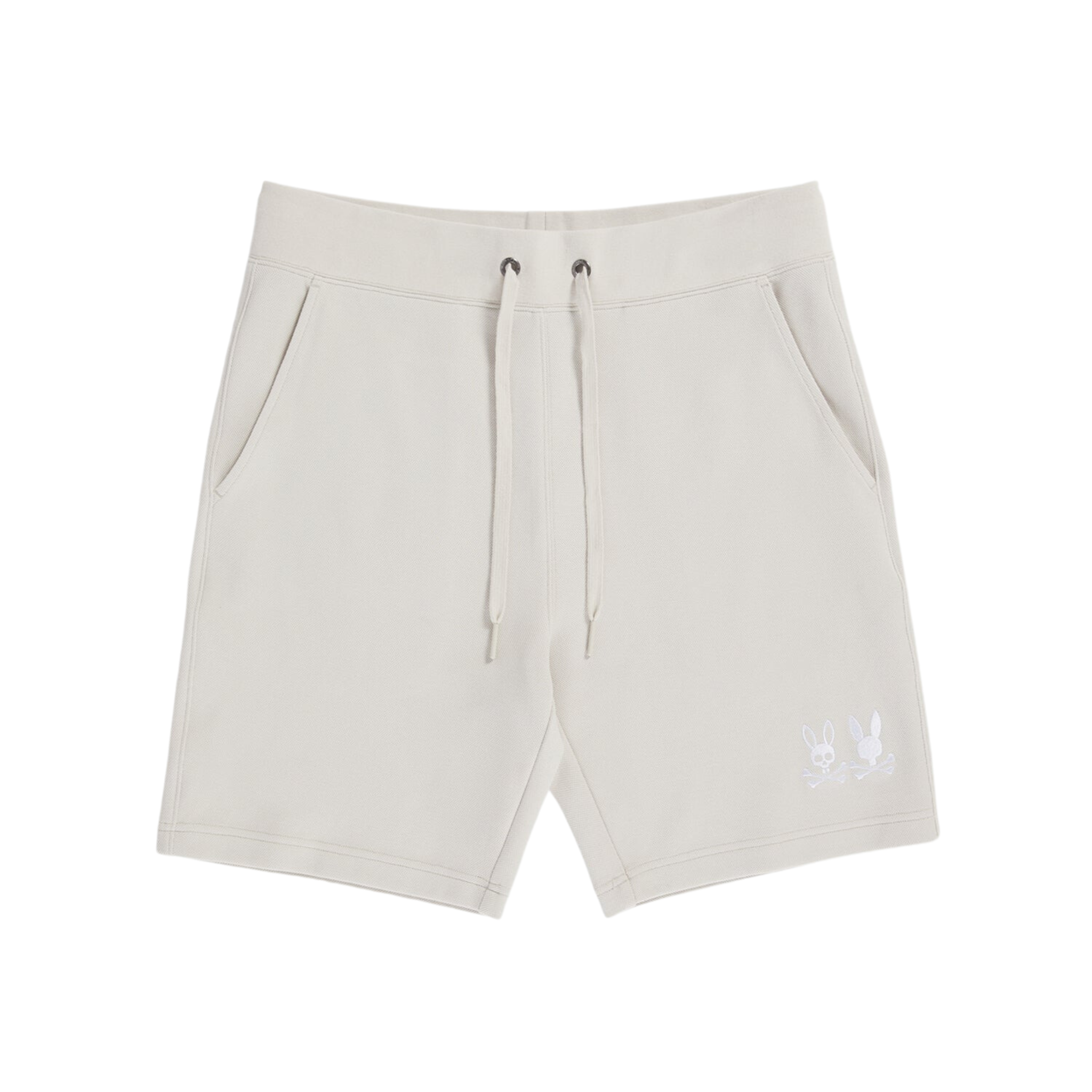 Psycho Bunny Kingwood Sweatshort - Natural Linen - Buy Online.