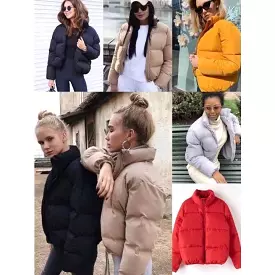 Puffer Bomber Jacket