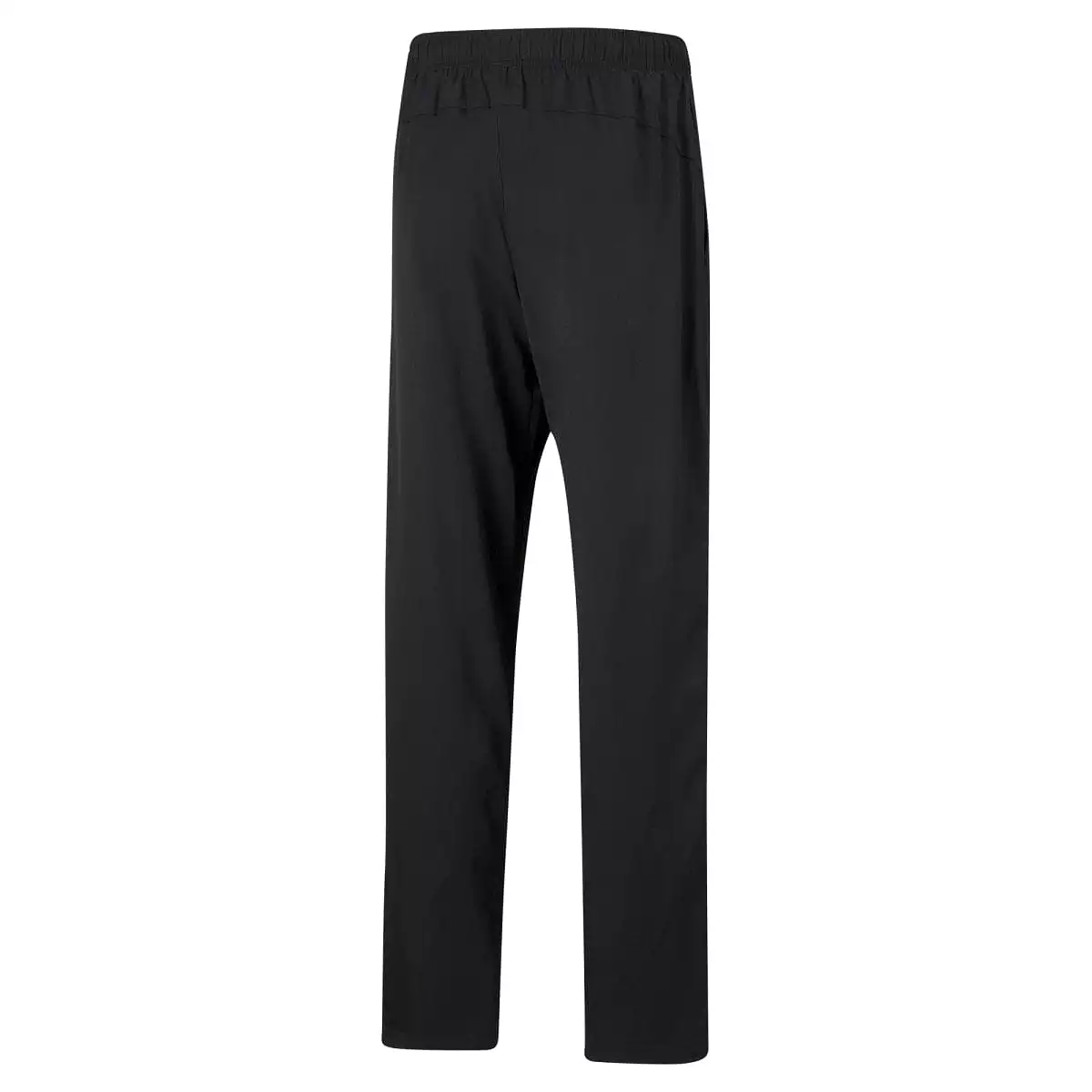 Puma black trackpants for men in an active woven style.