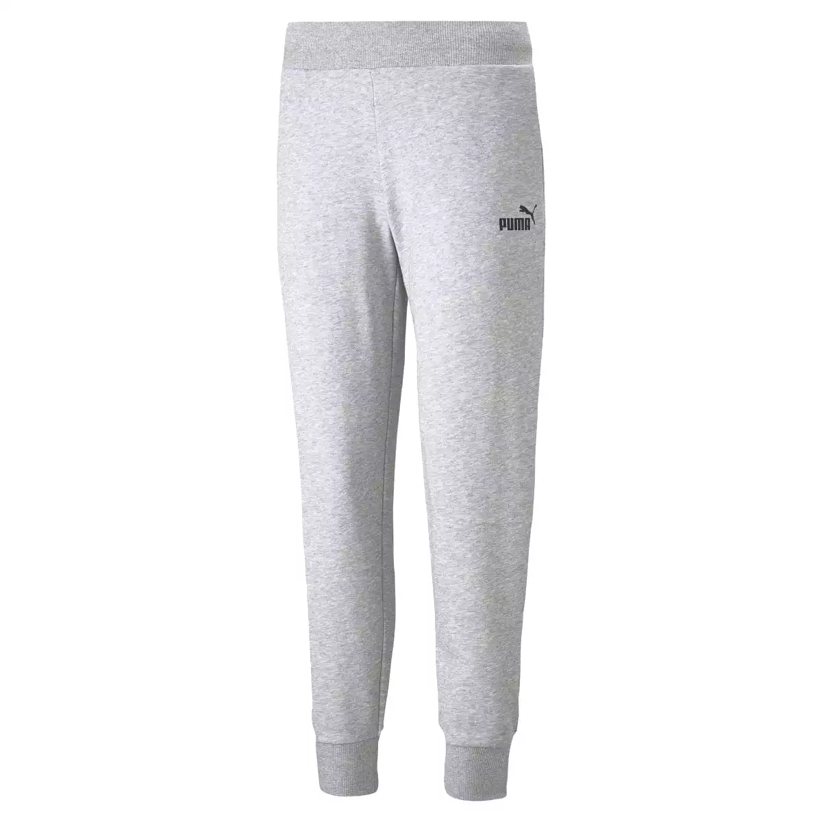 PUMA Essential Grey Fleece Trackpants for Women