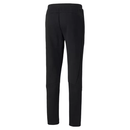 Puma men's black track pants evostripe