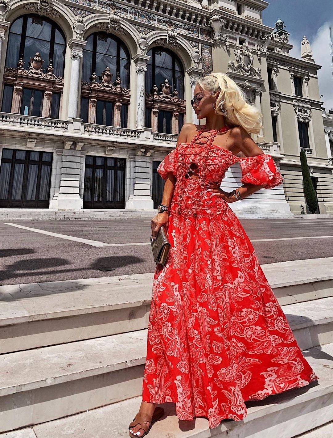 Red Long Dress