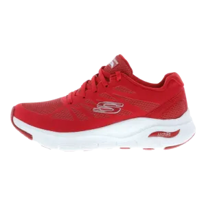 Red Women's Arch Fit Athletic Shoes Code: 149055