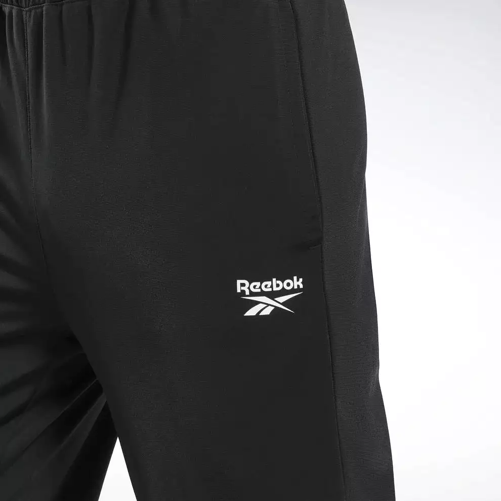 Reebok men's black trackpants