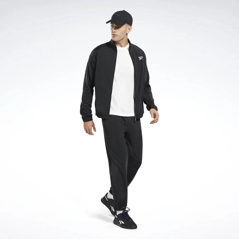 Reebok men's black trackpants