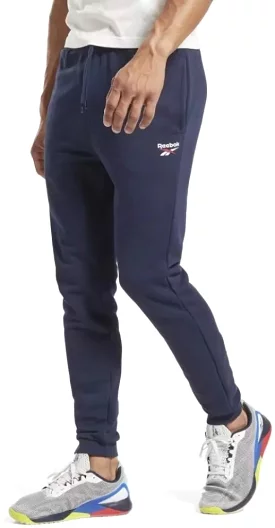 Reebok Navy Logo Trackpants