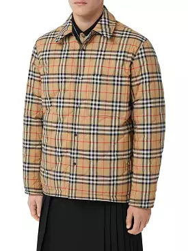 Reversible shirt - Thermoregulating shirt with Vintage check design.