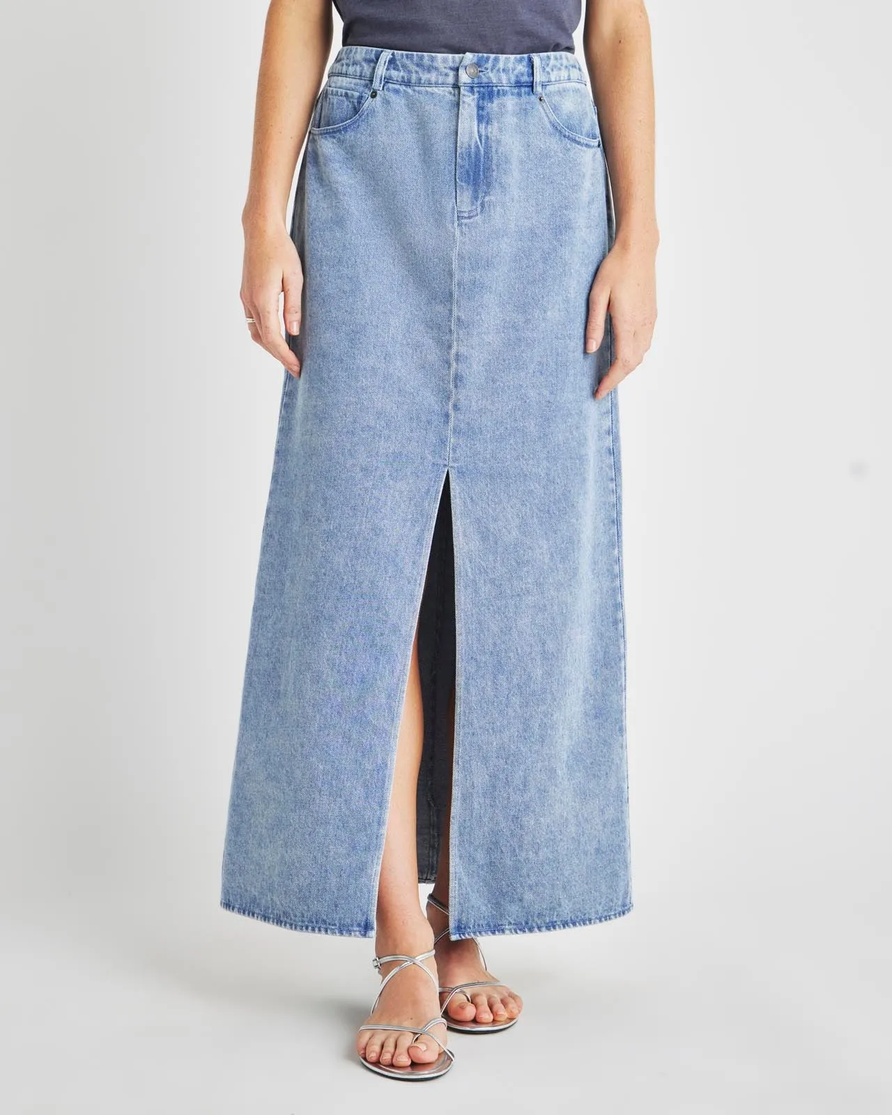 Rhiannon Denim Maxi Skirt Value Deal