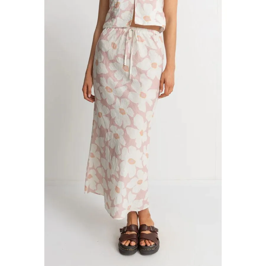 Rhythm Mimi Floral Bias Cut Maxi Skirt