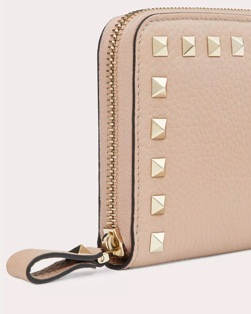 Rockstud Zip Around Wallet in Poudre