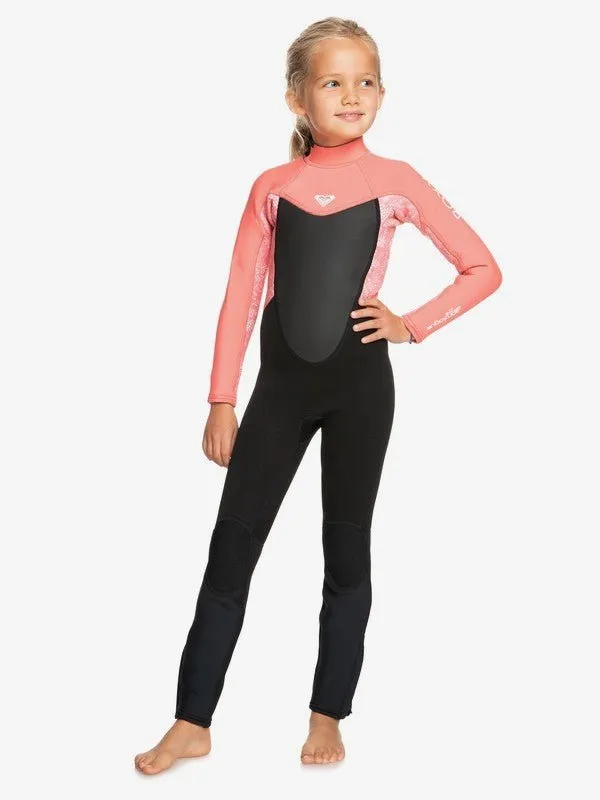 Roxy 3/2 Prologue Tiny BZ Flatlock Girls Wetsuit