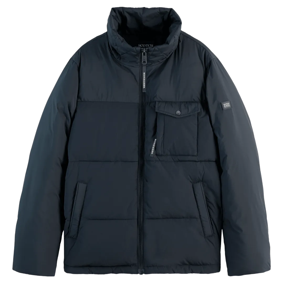 Scotch & Soda Hooded Puffer Coat