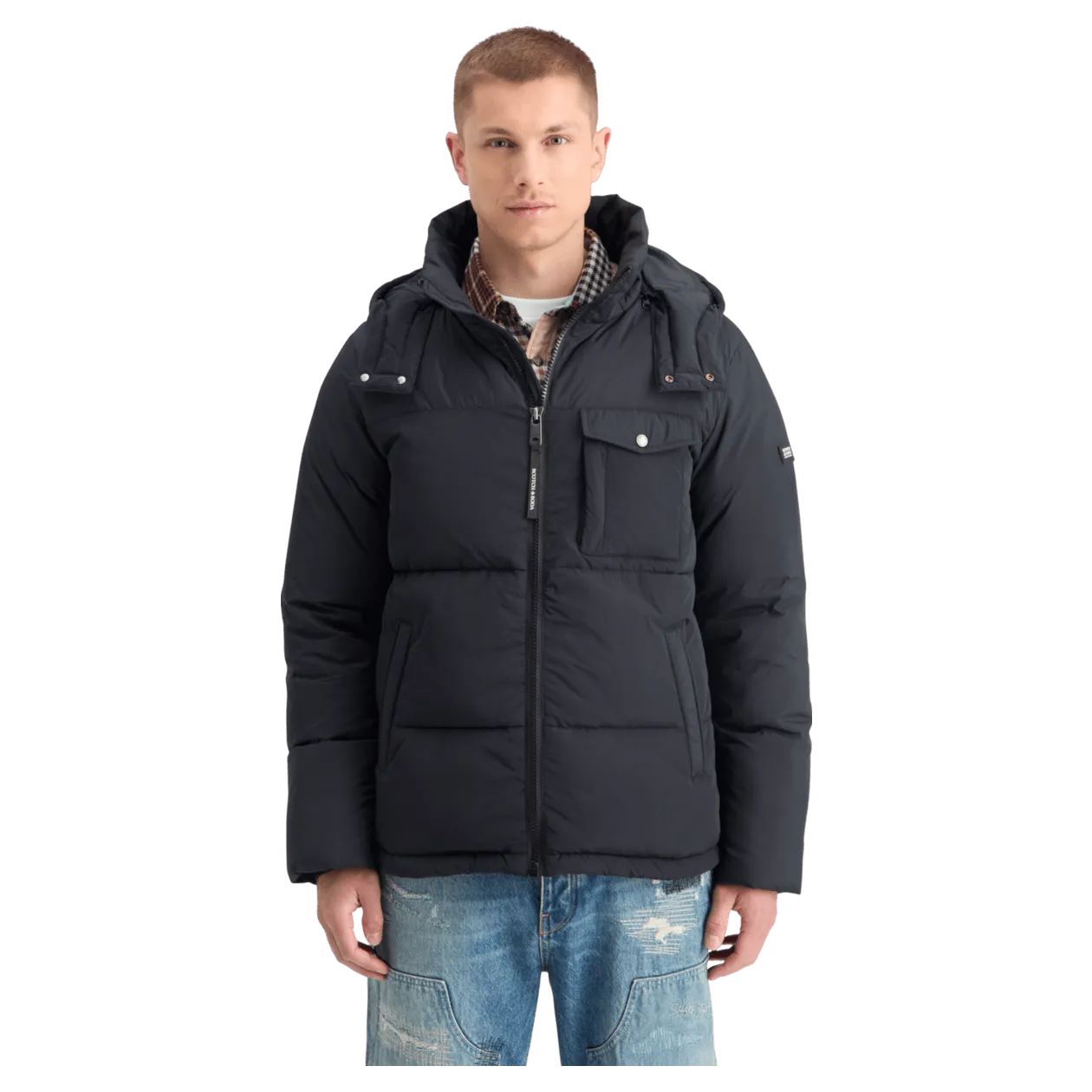 Scotch & Soda Hooded Puffer Coat