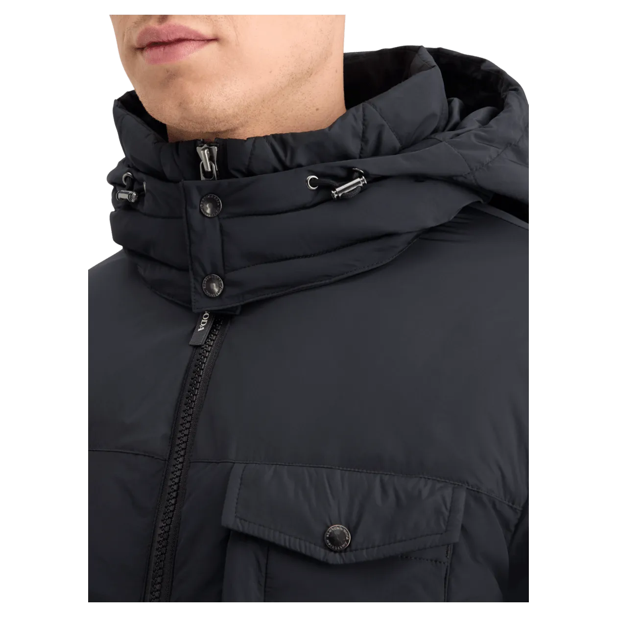 Scotch & Soda Hooded Puffer Coat