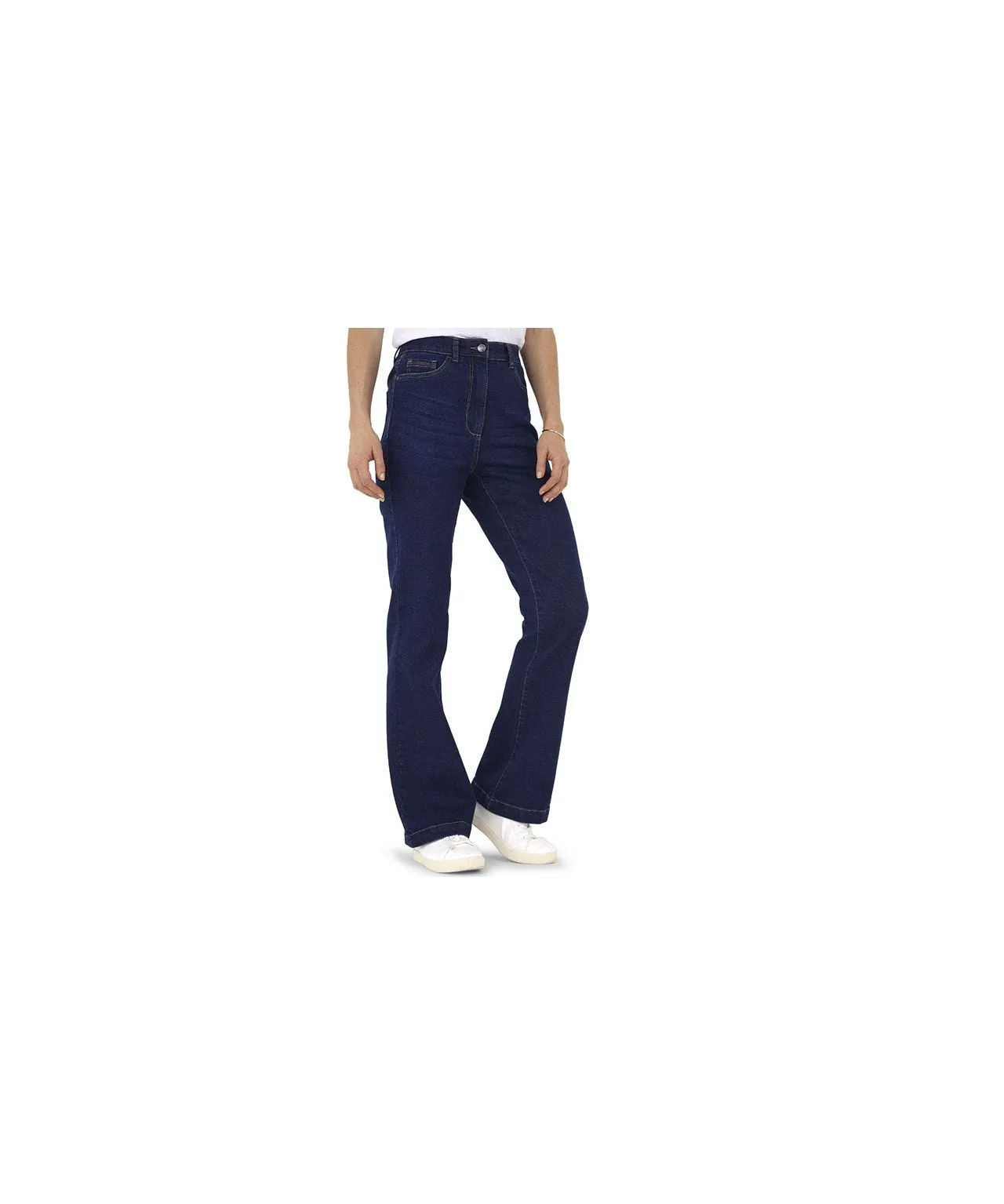 Slim Secret Flares Denim Stretch